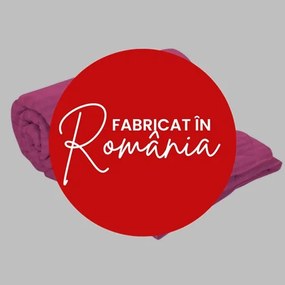 Set pilota iarna, umplutura lana, material damasc policoton, 200x220cm, matlasata, siclam, Pucioasa cu 2 perne, matlasate, antialergice, 50x70cm, albe, Pucioasa