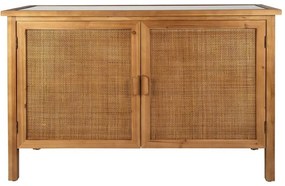 Consola din lemn de pin, aspect vintage, Firmin Dark