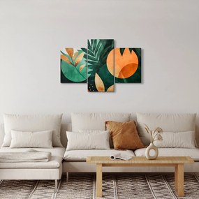 Tablou - Motive naturale geometrice (90x60 cm)