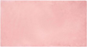 vidaXL Covor din de iepure sintetic antiderapant Olite Roz 80 x 150 cm