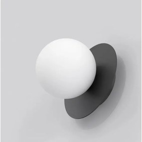 Aplica de perete AMERICANA 1xG9/8W/230V neagră