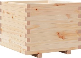 vidaXL Jardinieră de grădină, 60x60x49,5 cm, lemn masiv de pin