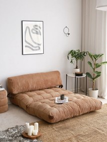 Fold canapea Fold Kadife 2 Camel