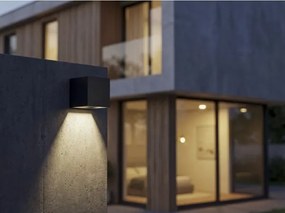 Kanlux REKA 28996-LED — Aplică LED solară de perete, 3W, 230V, 3000/4000/6500K, IP65, negru