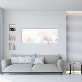 Tablou cu flori fragede (120x50 cm)