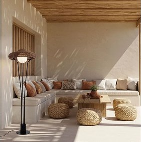 Lampa de podea boho style pentru terasa exterior IP54 SAMY