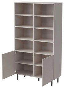 Dulap cu rafturi Kensington, crem