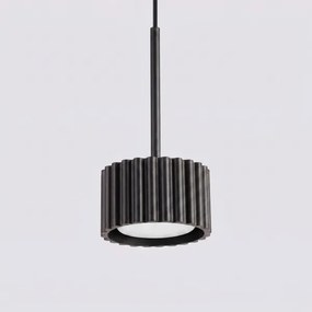 Sollux SL.2677 - Lustră suspendată pe cablu AURA 1xGX53/10W/230V neagră