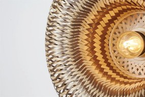Aplica de perete Eco, Bambus, Barbados natural/brown 35cm