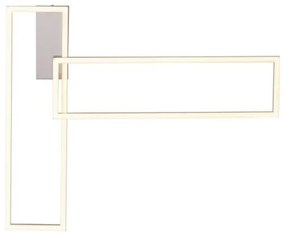 Lustră LED aplicată IVEN 2xLED/15,1W/230V Leuchten Direkt 14022-55