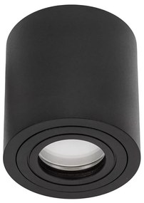 Spot de baie CHLOE 1xGU10/6W/230V IP65 rotund negru