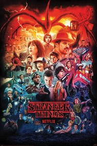 Poster Stranger Things - Seasons