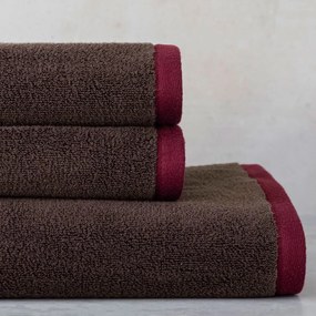 Prosoape maro 2 buc. din bumbac organic din frotir 40x55 cm Soft – Mette Ditmer Denmark