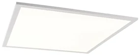 Plafoniera albă cu LED și dimmer cu telecomandă - Liv