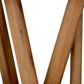 Consola design LUX din lemn de stejar Bayshore