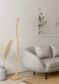 Eglo 901107 - Lampă de podea LASANA LED/36W/230V, aurie