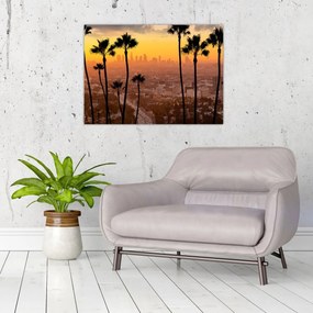 Tablou - Panorama din Los Angeles (70x50 cm)