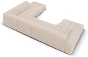 Colțar bej (colț pe dreapta/în formă de "U") Chicago – Cosmopolitan Design