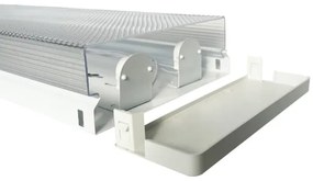 Corp de iluminat fluorescent 2xG13/18W/230V 124 cm