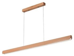 Lustră LED pe cablu LED/22W/230V 4000K 120 cm fag/lemn masiv