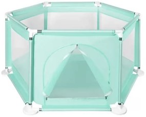 Tarc copii cu 50 de bile colorate, Loc de joaca, Mint, Interior - Exterior