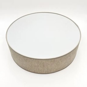 Plafonieră SIRJA, 2 x E27, 15W, 230V, diametru 45 cm, bej