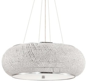 Lustră de cristal pe cablu Ideal Lux PASHA 14×E14/40W/230V