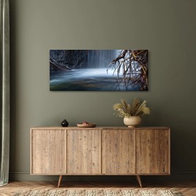 Tablou - Laguna de iarnă (120x50 cm)