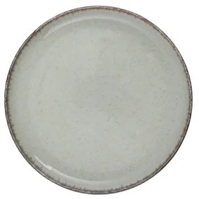 Set veselă 24 piese, verde, din porțelan