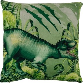 Perna decorativa T-REX 40x40 cm, verde