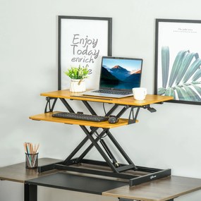 Vinsetto suport reglabil pentru monitor, tastatura si mouse | AOSOM RO