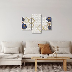 Tablou - Flori de diamant (90x60 cm)