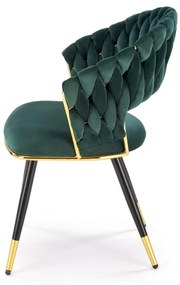 Scaun K551 velvet verde