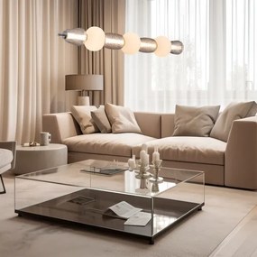 Lustră LED pe cablu CARO LED/42W/230V crom