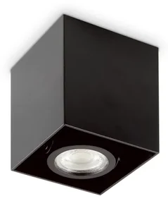 Corp aplicat cu spot directionabil MOOD PL1 D09 SQUARE NERO 243948 IDL