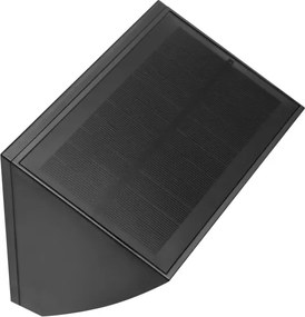 Brilliant - Aplica de perete solară LED SIERRA LED/6W/3,7V 2000 mAh IP54 negru