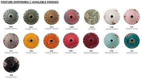 Lustra design retro realizat manual din ceramica VINTAGE