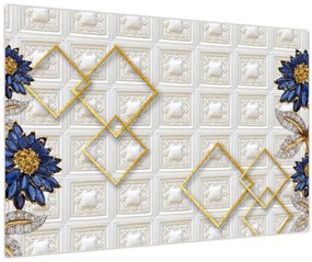 Tablou - Flori de diamant (90x60 cm)