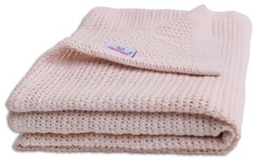 Babymatex Pătură pentru copii Lili pudră, 75 x 100 cm