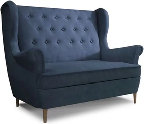 Canapea albastru-închis 150 cm Aros – ELTAP