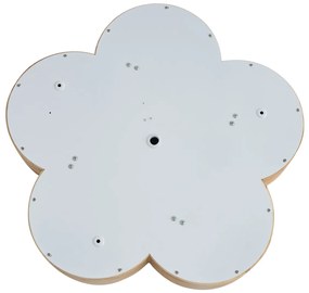 Plafonieră pentru copii din lemn cu alb - Lucille