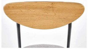 Set masă și scaune Pavia 4+1, lemn natural / gri