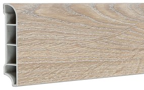 Cant de podea din vinil SPC, stejar Kent, 2400x60x12 mm