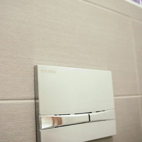 Clapă de acționare pentru WC Adriatic cromată pentru setul K-50 Slim