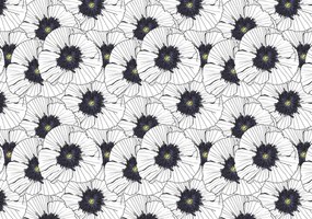Fototapet - Ornament floral (152,5x104 cm)