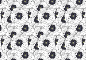 Fototapet - Ornament floral (254x184 cm), în 8 de alte dimensiuni noi