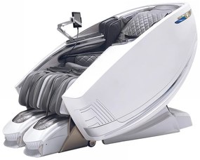 VIGOSPACEWALK Fotoliu de masaj 4D – relaxare inteligentă, din cap până-n picioare, scanare corporală, Zero Gravity, încălzire lombară, difuzoare Bluetooth, încărcare wireless