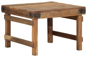 vidaXL Masă de cafea 55x60x40 cm din lemn masiv recuperat
