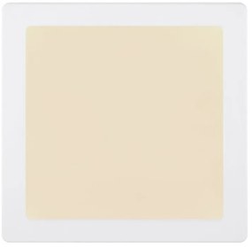Plafoniera LED design modern LASSE alb 21,7x21,7cm