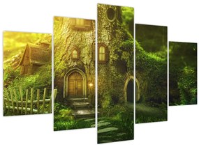 Tablou - Pădure de poveste (150x105 cm)